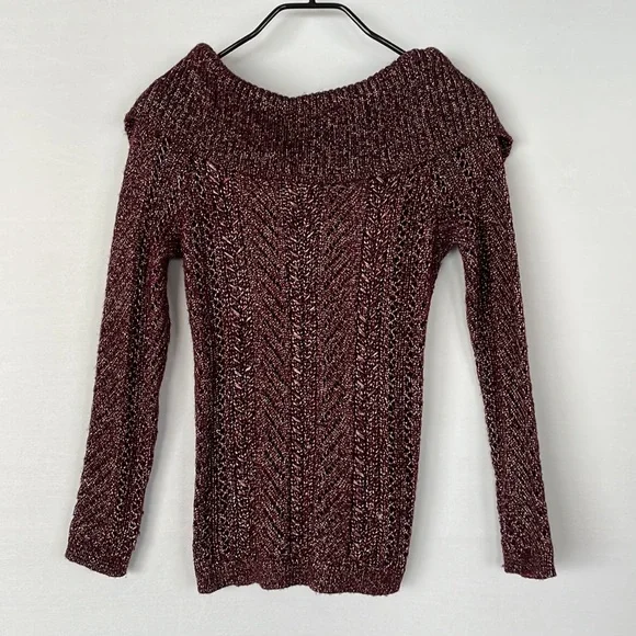 WHBM At The Shoulder Bow Back Sweater XS - Picture 15 of 16